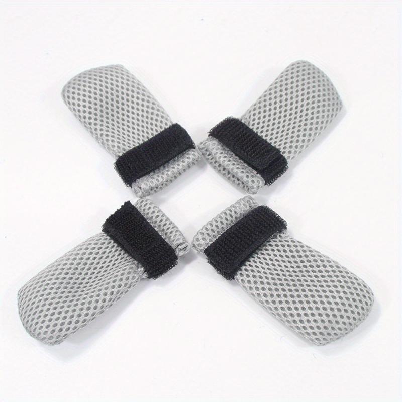 4pcs Cat Claw Covers No Slip Socks Cat Paw Protector Claw Cap For Kitten