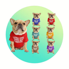 Summer Pet Vest Dog Blank T Shirt Round Neck Pet Clothes