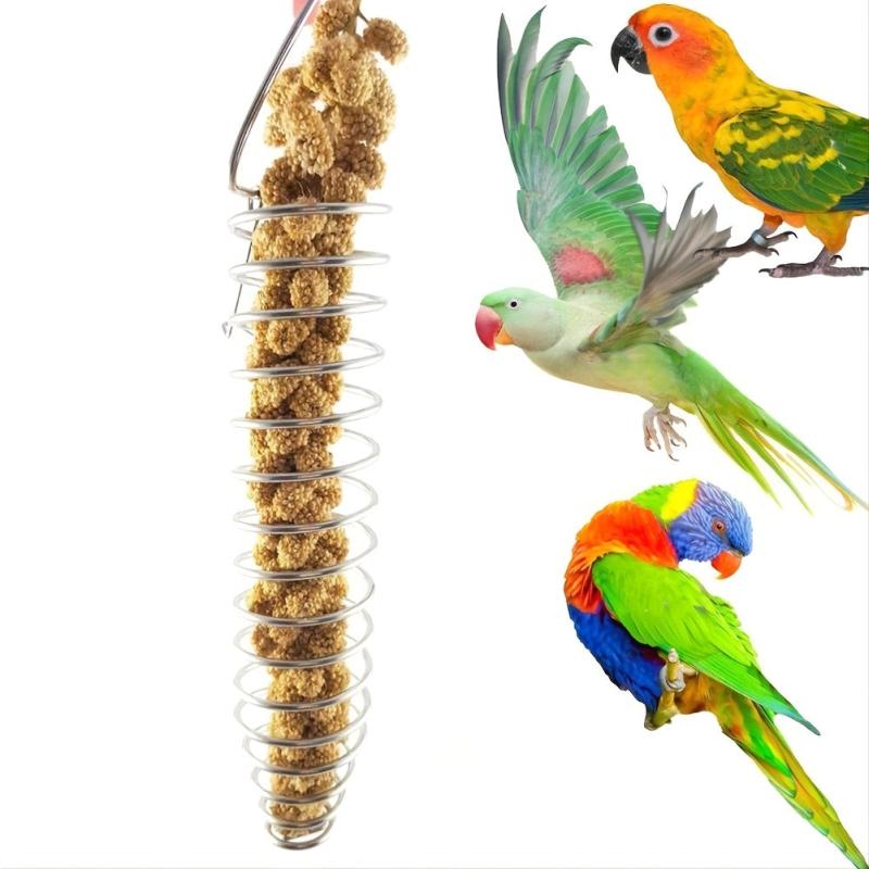 Stainless Steel Fruit & Vegetable Holder for Parrots