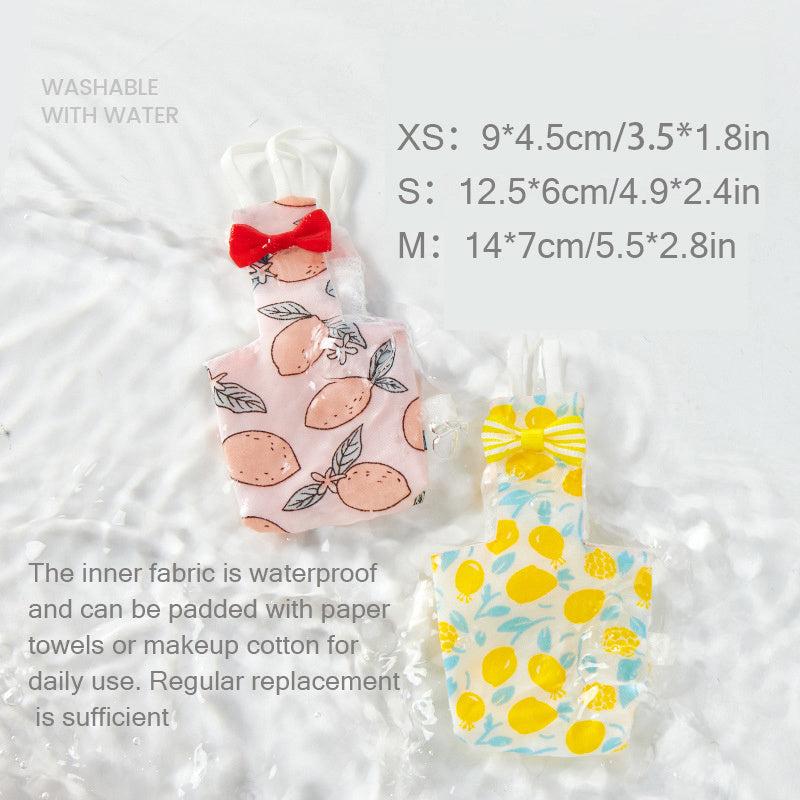 Floral Bird Clothes Diaper Adjustable Flight Suits