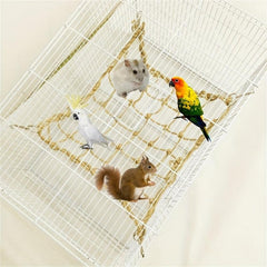 Parrot Climbing Net Swing Play Rope Ladder Chew Toy For Birdcage