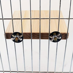 Wood Parrot Bird Perch Stand Platform For Pet Playing