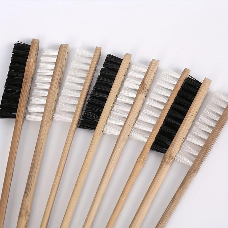 Long Handle Wooden Bird Cage Brush for Pet Bird Parrot Cage Nest