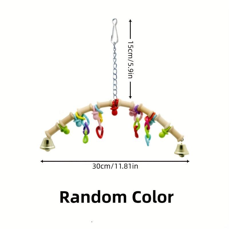 Colorful Bamboo Style Parrot Chew Toy