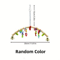 Colorful Bamboo Style Parrot Chew Toy