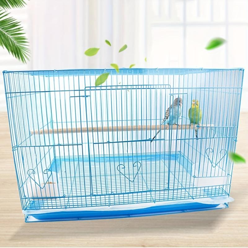 10pcs Birdcage Liner Easy to Use Tray for Clean and Hygienic Cage Maintenance