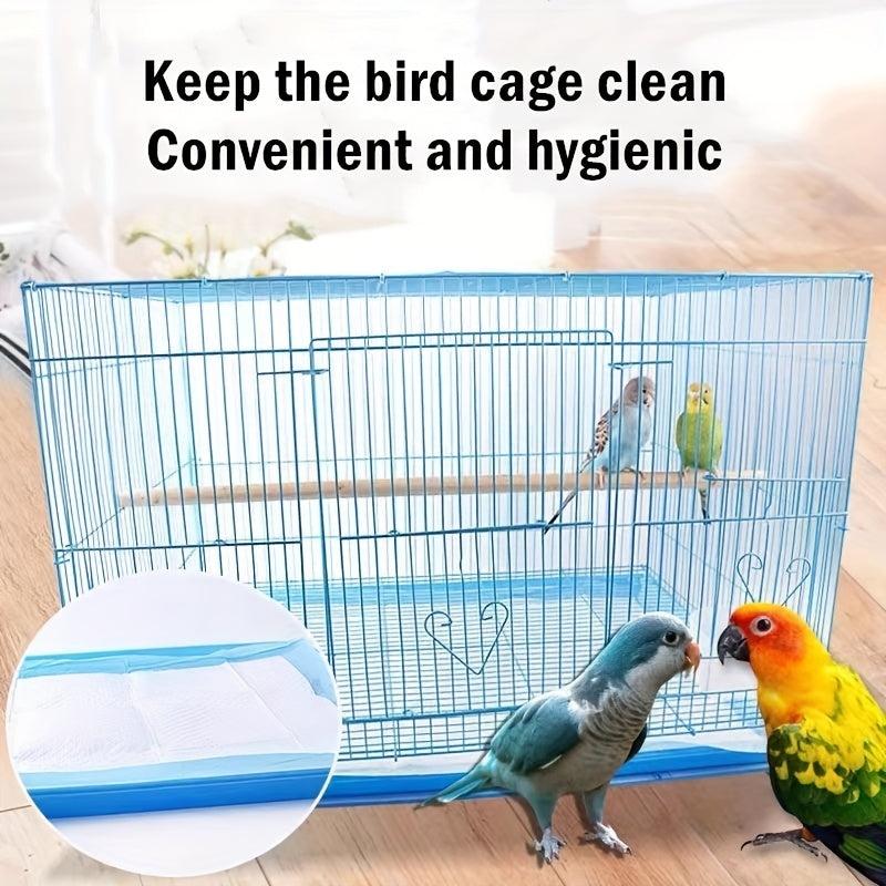 10pcs Birdcage Liner Easy to Use Tray for Clean and Hygienic Cage Maintenance