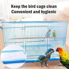 10pcs Birdcage Liner Easy to Use Tray for Clean and Hygienic Cage Maintenance
