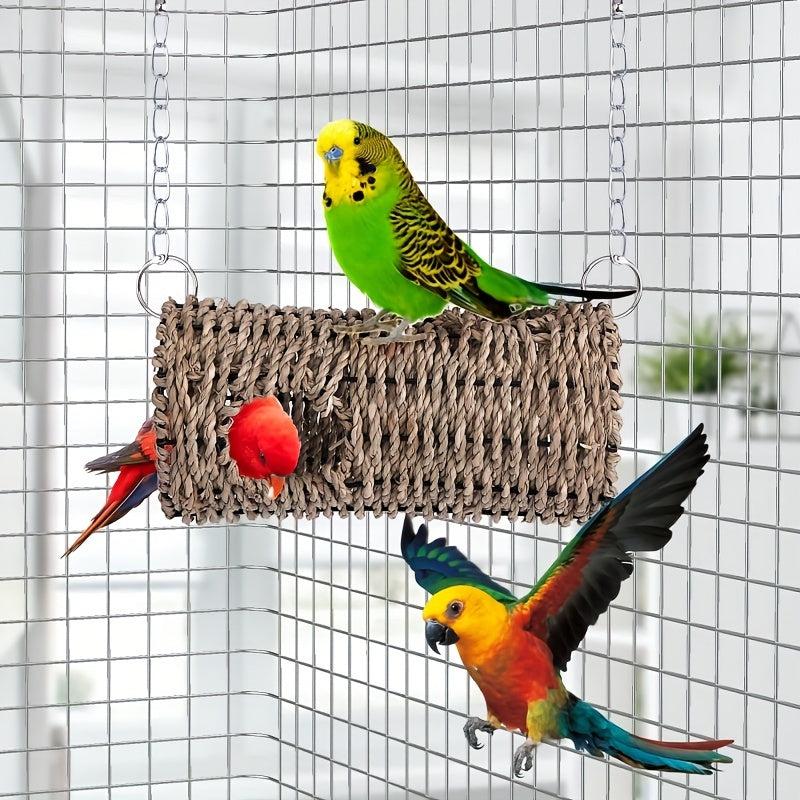 Pet Parrot Hanging Hammock Nest Bed - Summer Essential for Your Bird