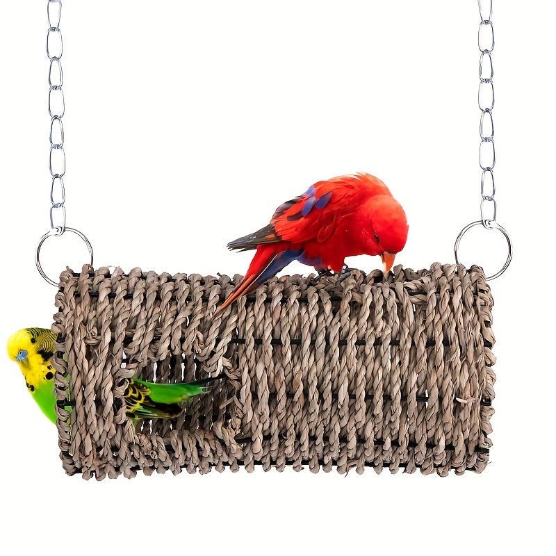 Pet Parrot Hanging Hammock Nest Bed - Summer Essential for Your Bird