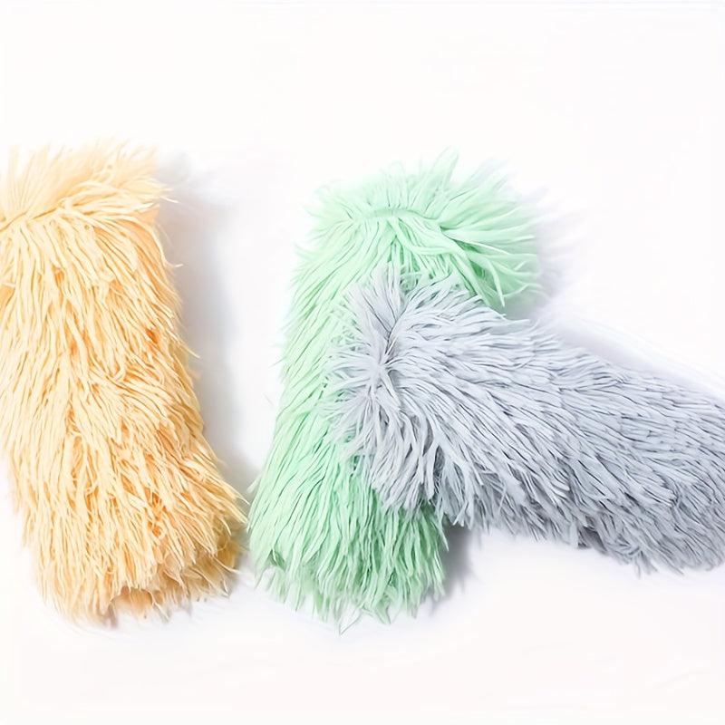 Pet Plush Pillow with Ring Paper Chew Toy