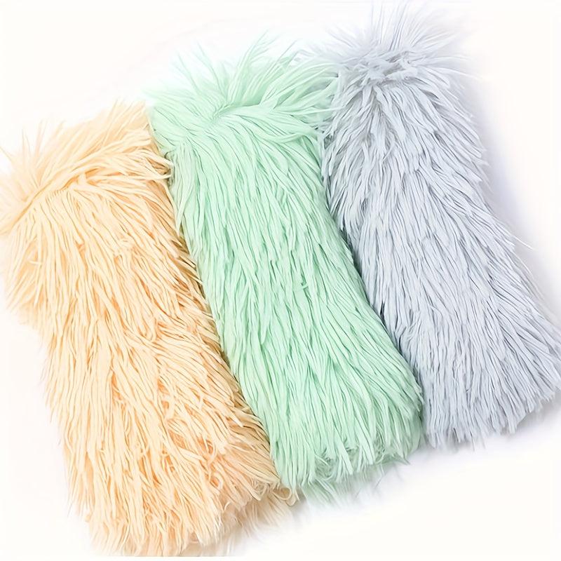 Pet Plush Pillow with Ring Paper Chew Toy