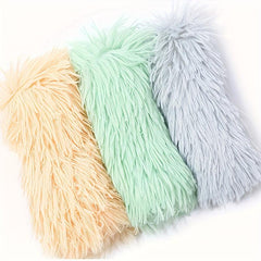 Pet Plush Pillow with Ring Paper Chew Toy