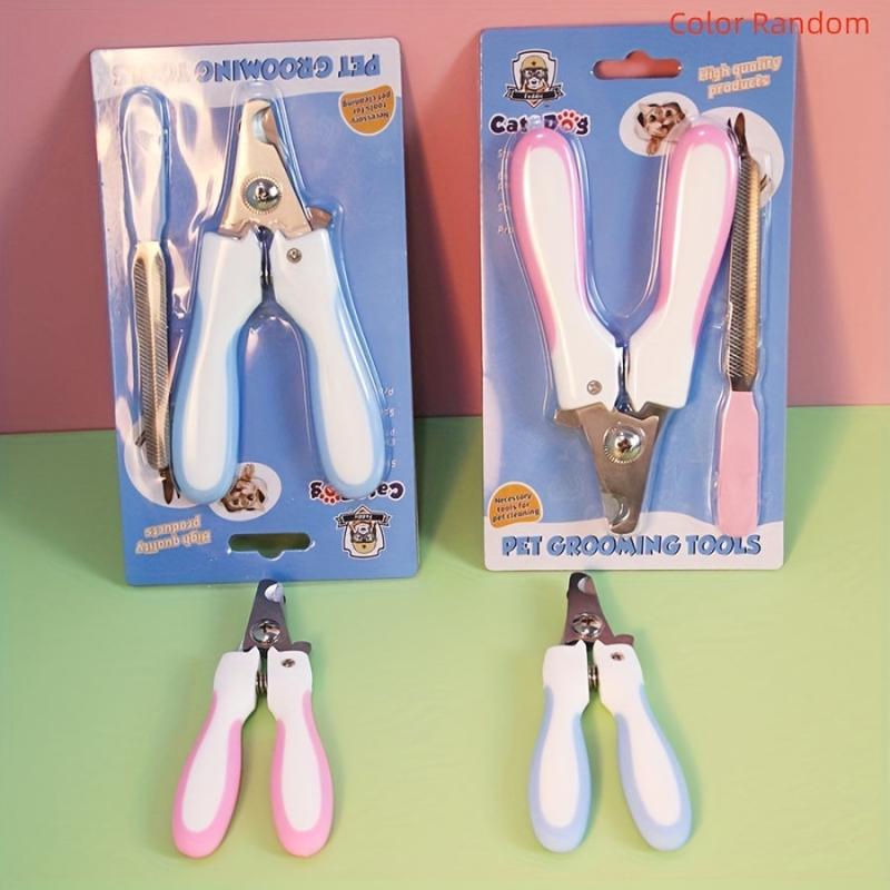 Pet Nail Clipper Set for Small Cat and Dog with File