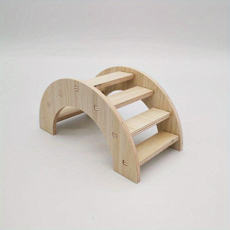 Small Pet Swing Seesaw Nest Solid Wood Decoration Toy