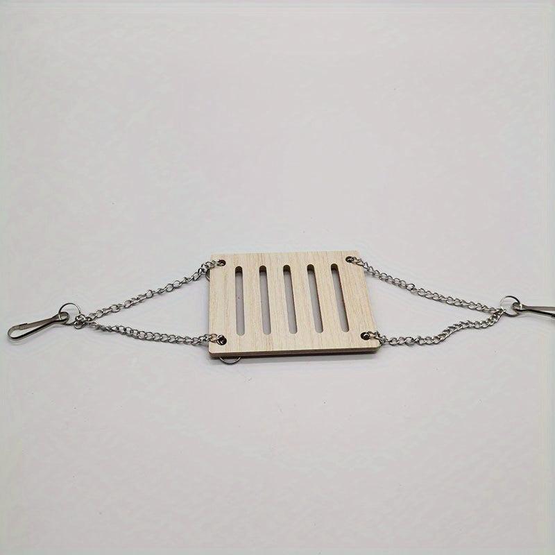 Small Pet Swing Seesaw Nest Solid Wood Decoration Toy