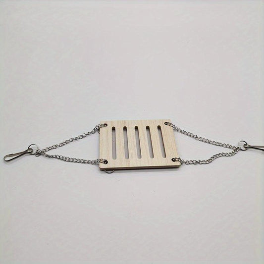 Small Pet Swing Seesaw Nest Solid Wood Decoration Toy