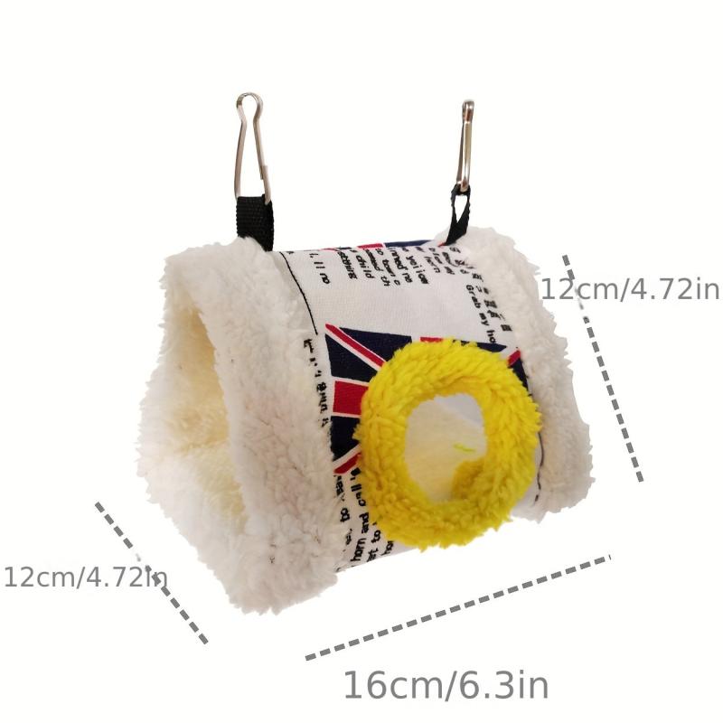 Small Pet Hammock Parrot Bird Nest Soft Warm Tent Small Animal Sleeping Bag