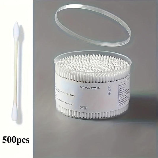 300-600 Pet Cotton Swabs Wooden Handle Cat Dog Ear Cleaning