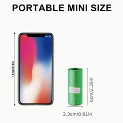 12 Dog Poop Bags for Outdoor Walks and Travel