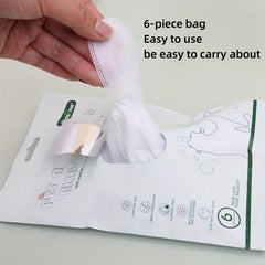 6pcs Pet Cleaning Gloves For Dog And Cat - Deodorizing Wipes