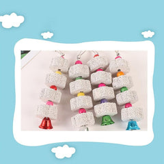 Bird Stones Parrot Teeth Cuttlefish Biting Skewers Wood Toys Bird Supplies