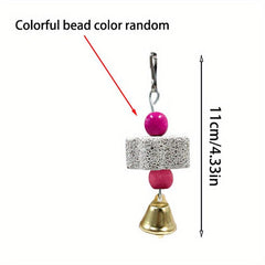 Bird Stones Parrot Teeth Cuttlefish Biting Skewers Wood Toys Bird Supplies