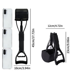 Foldable Dog Poop Scooper Long Handle Waste Picker for Outdoor Walking