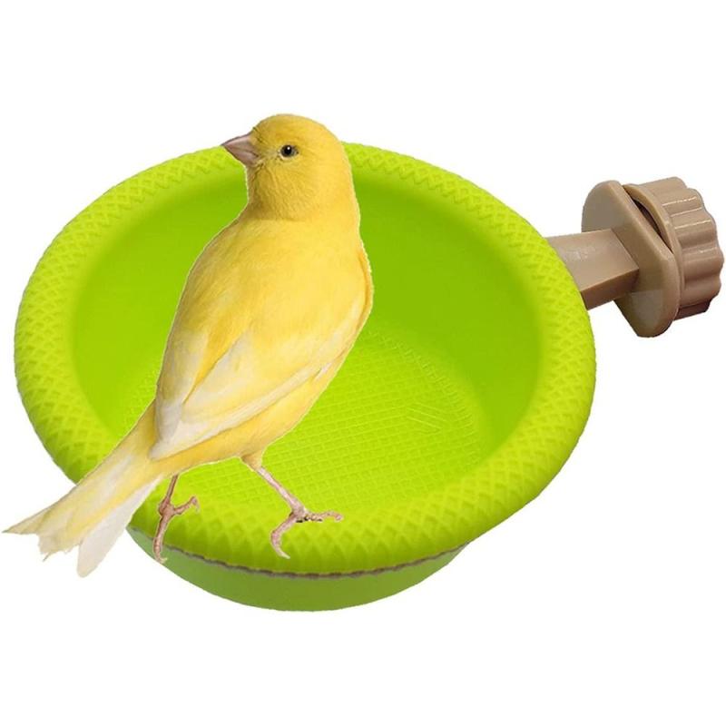 Bird Bath for Parrots Canaries Finches Budgerigars
