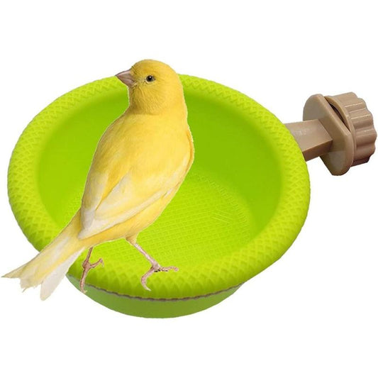 Bird Bath for Parrots Canaries Finches Budgerigars
