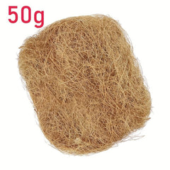500g Natural Coconut Fiber for Bird Nest Palm Silk Lining Small Bag Nest Carpet