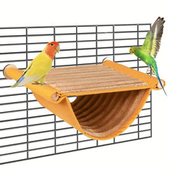 Winter Warm Bird Nest Bed Hanging Hammock Snuggle Hut Parrot House Tent Toy