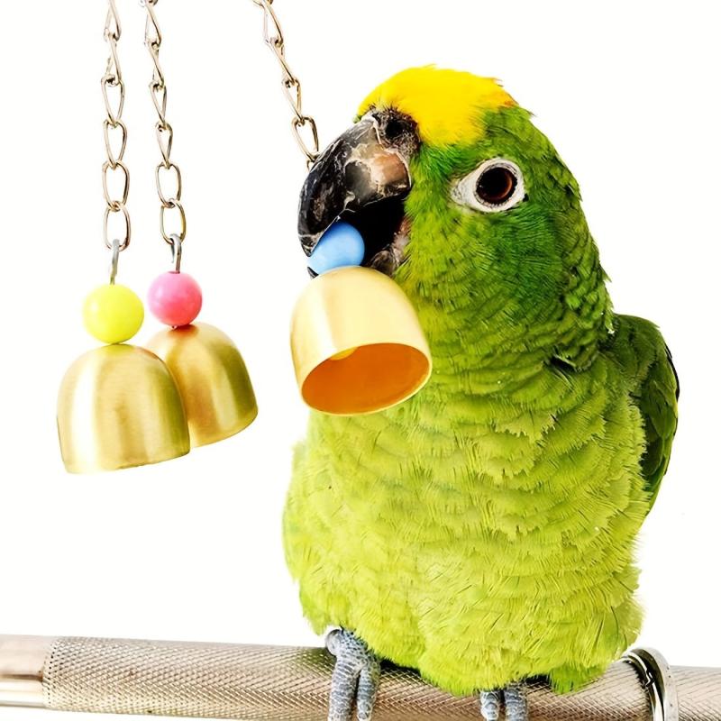 Colorful Parrot Cage Toy for Endless Fun