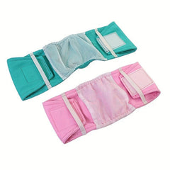 Washable Reusable Male Dog Diapers Adjustable Leak Proof Dog Pee Pants