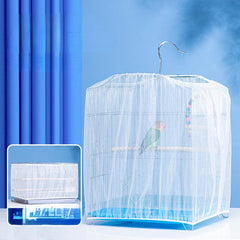 Bird Cage Cover Splash proof Net Gauze Cloth Dust proof Mosquito Net Cover