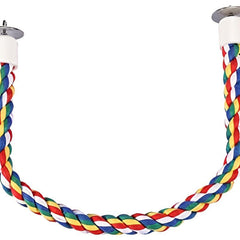 Colorful Bird Rope Rotating Ladder Climbing Station Stick