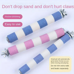 Bird Paw Grinding Stick for Parrot and Cockatiel Cage