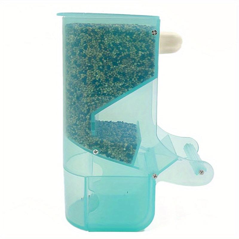 Large Capacity Parrot Feeder with Anti Splash Box