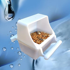 Automatic Parrot Feeder Hanging Bird Seed Container