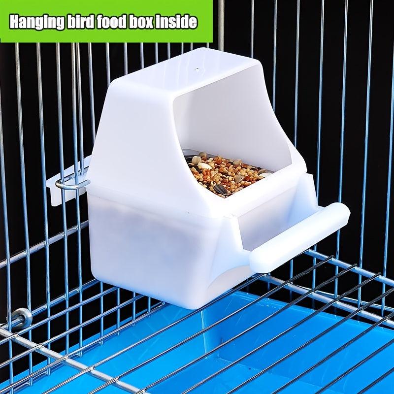 Automatic Parrot Feeder Hanging Bird Seed Container