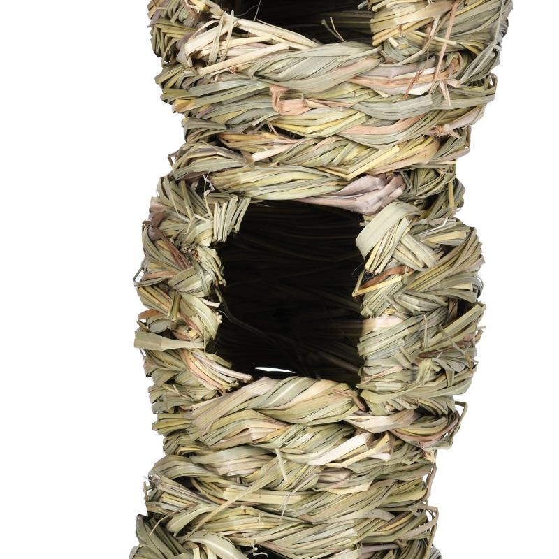 Handwoven Finch Bird House Natural Grass Nest Shelter Hut
