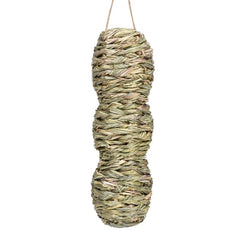 Handwoven Finch Bird House Natural Grass Nest Shelter Hut