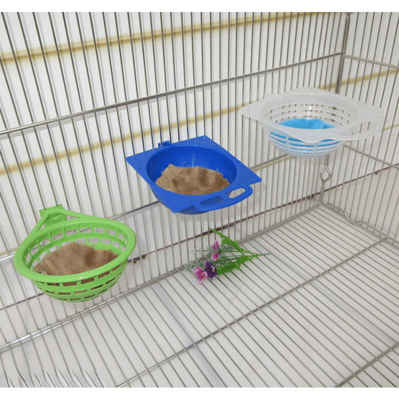 Plastic Parrot Breeding Nest for Small to Medium Birds