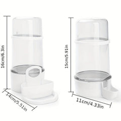 Automatic Bird Feeders with Drinkers for Parrots - No Spills/Splashes