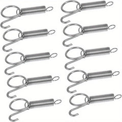 10pcs Rabbit Cage Door Metal Finger Spring Hooks Hamster Cage Accessories