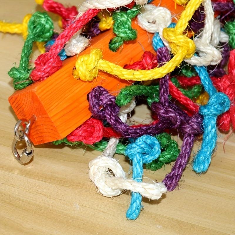 Parrot Chewing Toys for Conures Cockatiels African Grey