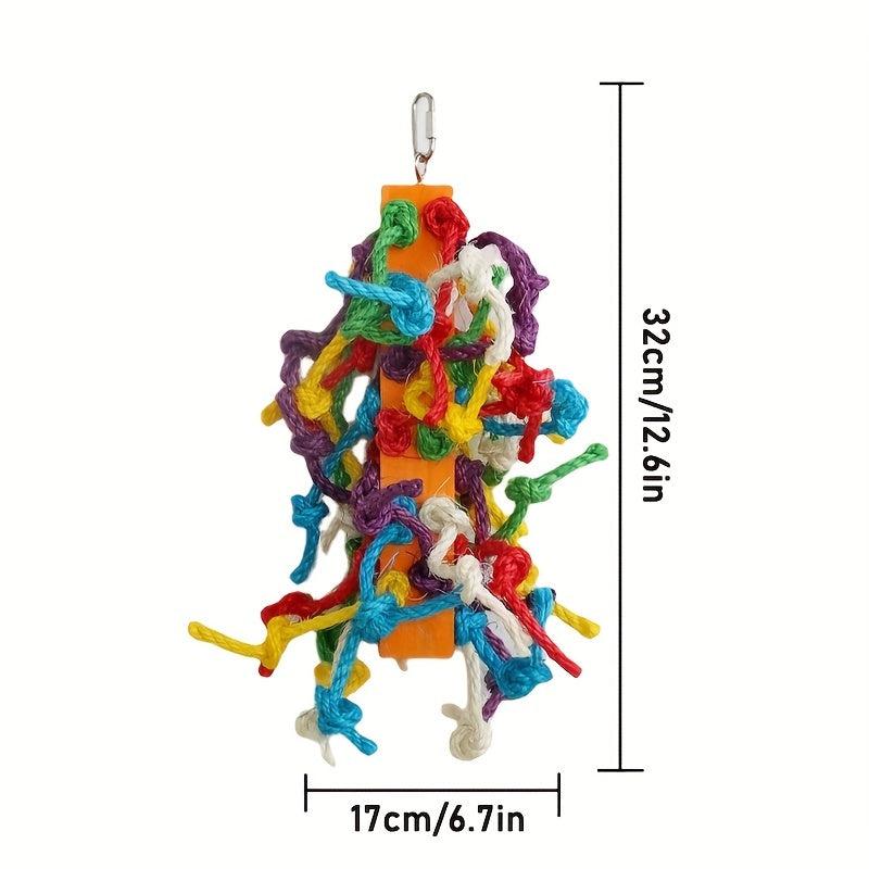 Parrot Chewing Toys for Conures Cockatiels African Grey
