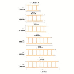 5pcs Parrot Wooden Toy Hamster Climbing Ladder