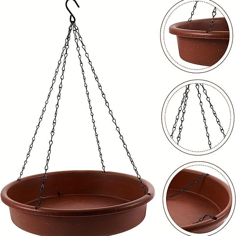 Durable Hanging Parrot Feeder with Easy to Clean Containers