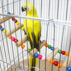 Colorful Beads Bird Toy Parrot Ladder Bridge